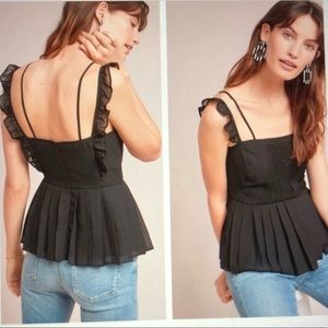 Anthropologie Algarve Ruffled Cami